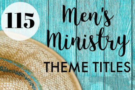 Men's Ministry, Julia Bettencourt, Retreat Activities, Christian Retreat, Retreat Themes, Mens Ministry, Spiritual Retreats, Conference Themes, Bible College