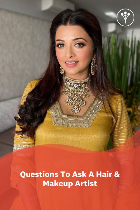 Wondering what makeup questions to ask your HMUA before finalising them? Here is a repository of beauty questions to ask a hair & makeup artist that will not only clear your doubts but will also help you hire the best! List Of Questions To Ask, Makeup Questions, Beauty Questions, Bridal Hair Makeup, Makeup Trial, Bridal Packages, Makeup Package, List Of Questions, Wedding Makeup Artist