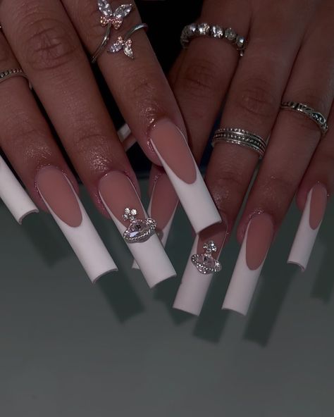 Matte Acrylic Nails, Long Square Acrylic Nails, Square Acrylic Nails, Best Acrylic Nails, Square Nails, Cute Acrylic Nails, Nail Tech, Long Nails, Stylish Nails