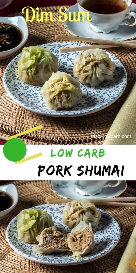 Potsticker Recipes, Pork Shumai, Low Carb Pork, Keto Baking, Lazy Keto, Soup Appetizers, Mapo Tofu, Green Meals, Wontons