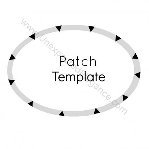 patch template from Unexpected Elegance Sweater Crafts, Stitching Projects, Clothing Tips, Playdough Recipe, Pattern Template, Patches Shirt, Elbow Patch, Sewing Items, Jonas Brothers