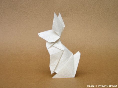 Origami Rabbit Craft Ideas For Decoration, Book Poses, Bunny Origami, Pretty Origami, Origami Bunny, Origami Collection, Origami Rabbit, Paper Craft Ideas, Moon Festival