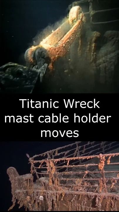 Real Titanic, Titanic Wreck, Titanic Photos, Cable Holder, Rms Titanic, Titanic, Real Photos, Cable, Ships