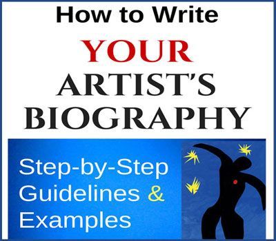 How to Write Your Artist's Biography Artist Bio Example, Biography Template, Website Design Inspiration Business, Art Biz, Corporate Art, Business Website Design, Small Business Planner, Small Business Website, Simple Website