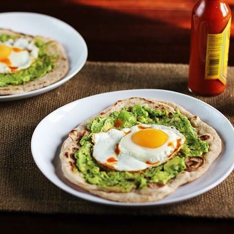 Sick of Avocado Toast? Try These 10 Avocado Recipes Instead | Brit + Co Egg Pizza Breakfast, Avocado And Egg, Avocado Recipes Healthy, Avocado Recipes Breakfast, Breakfast Pizza Recipe, Avocado Dessert, Healthy Avocado, Avocado Breakfast, Stuffed Avocado Healthy