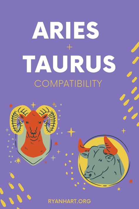 Aries and Taurus compatibility is complicated. Find out if get along in love, marriage, relationships, or dating. Aries Taurus Compatibility, Taurus Love Match, Aries And Aries, Taurus Sun Sign, Aries Dates, Taurus Relationships, Taurus And Aries, Aries Relationship, Taurus Lover