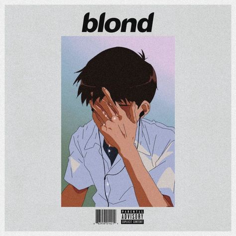 Frank Ocean Blond, Shinji Ikari, Frank Ocean, Slice Of Life, Anime