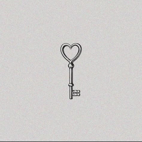 Key Tattoo, Inspiration Tattoos, Dainty Tattoos, Little Tattoos, Simplistic Tattoos, Piercing Tattoo, Tattoo Stencils, Mini Tattoos, Pretty Tattoos