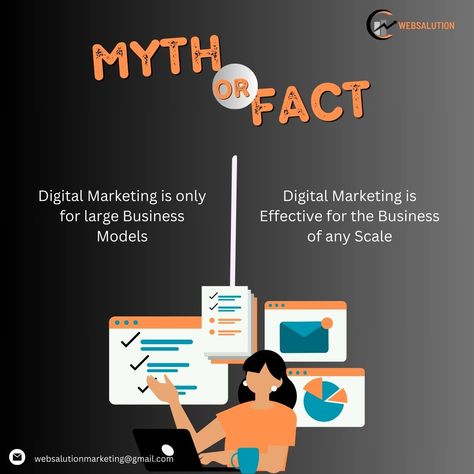 Digital Marketing - Myth vs. Fact: Where Legends Meet Reality 🌟? #seo #searchengineoptimization #seofact #seomyth #digitalmarketingmyth #digitalmarketingfact #seoexpert #seotools #seodigitalmarketing #seotrends #digitalmarketing #fact #myth #seotips #websalution Digital Marketing Facts, Myth Vs Fact, Myth Busters, Ads Creative Advertising Ideas, Advertising Ideas, Ad Creative, Seo Tools, Seo Expert, Creative Ads