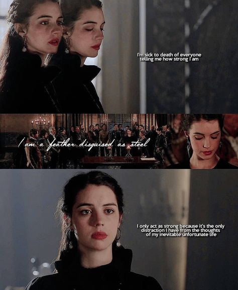 Mary Stuart Dress Reign, Mary Of Scots Reign, Reign Quotes Mary, Mary Queen Of Scots Reign Quotes, Reign Mary Queen Of Scots, Reign Quotes, Reign Cast, Mary Stuart Pregnant, Reign Mary And Her Ladies