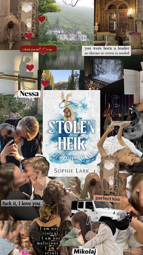 Brutal Prince, Stolen Heir, Sophie Lark, Hot Romance Books, Teen Romance Books, Dark Romance Books, Recommended Books To Read, Dream Book, Romantic Books