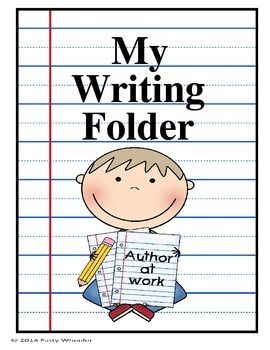 My Writing Folder by Patty Wheeler | TPT Editing Marks, Reading Test Prep, Common Core Language, Writing Folders, Print Labels, Dolch Words, Thanksgiving Math, Writing Goals, Transition Words