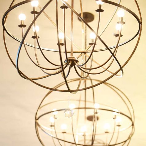 Crystorama Lighting Group Solaris English Bronze Wrought Iron Nine Light Pendant With Glass Ball Accent 9229 Eb | Bellacor Sphere Chandelier, Crystorama Lighting, Globe Chandelier, Incandescent Lamp, Mini Chandelier, Incandescent Lighting, Candelabra Bulbs, Light Chandelier, Glass Ball