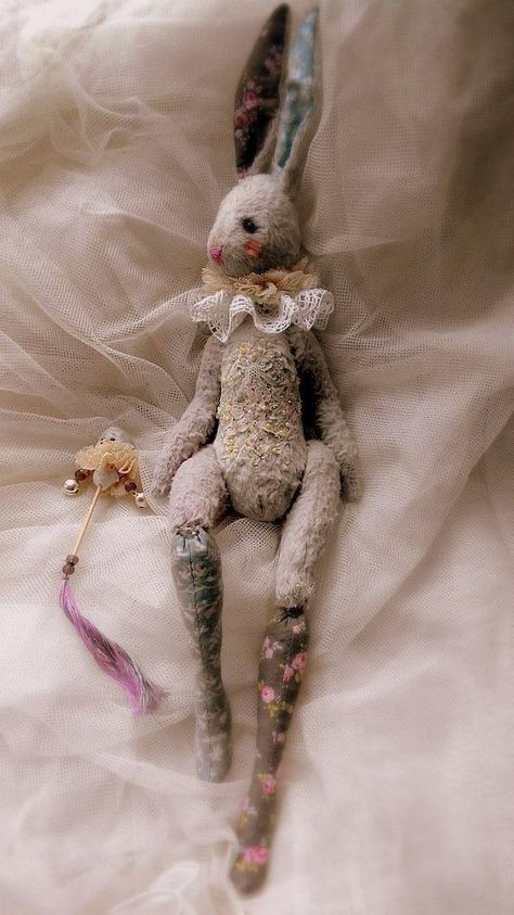 Teddy Toys, Rabbit Dolls, Teddy Bear Pattern, Rabbit Toys, Fabric Animals, Textile Doll, Cute Toys, Soft Dolls, Soft Sculpture