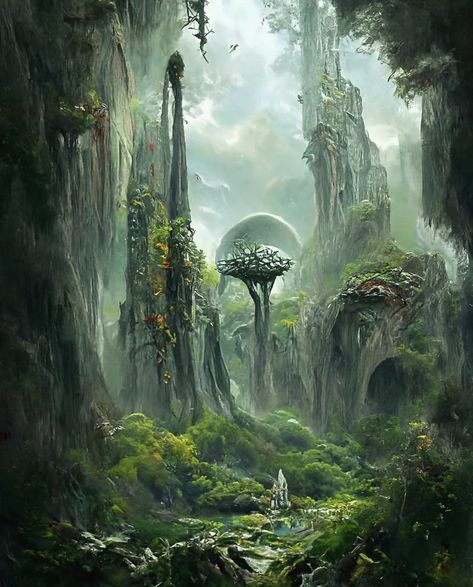 Mayfly Kingdom, Alien Landscape, Libra Art, Wild Sea, Planet Drawing, Floating Islands, Sci Fi Landscape, Mayfly, Art Forest