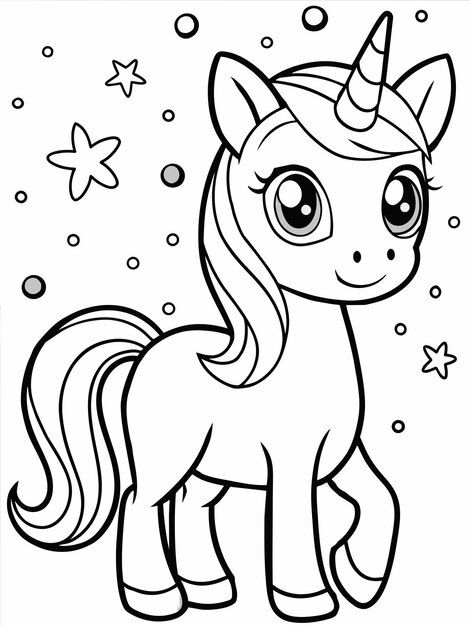 Photo kawaii unicorn in magical forest c... | Premium Photo #Freepik #photo Labubu Coloring Page, Unicorn Colouring Pages, Unicorn Colouring, Photo Kawaii, Forest Coloring Pages, Fargelegging For Barn, Forest Coloring, Unicorn Coloring, Kawaii Unicorn