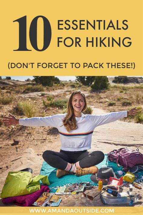 Hiking Essentials For Women, Hike Essentials, Hiking Packing, Hiking Hacks, Beginner Hiking, Camping Tips And Tricks, Hiking Training, 10 Essentials, Family Hiking