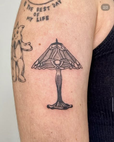 Cottagecore Tattoo, Teapot Tattoo, E.t Tattoo, Lamp Tattoo, La Tattoo, Devil Tattoo, Sharpie Tattoos, Vintage Lamp, Baby Tattoos