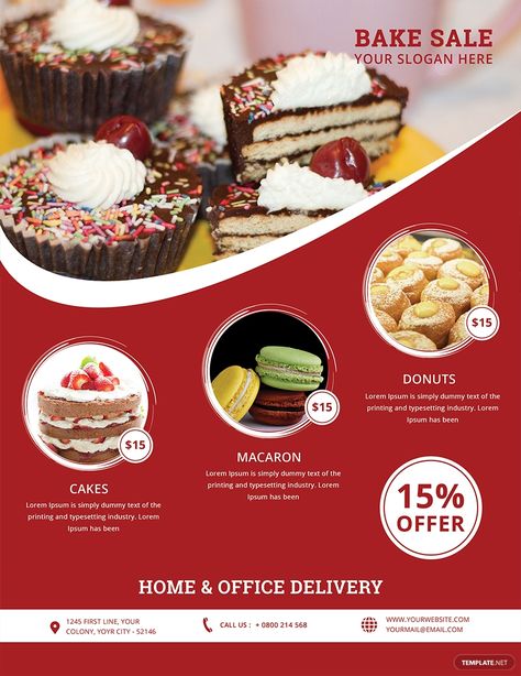 Free Printable Bake Sale Flyer Template #AD, , #SPONSORED, #Bake, #Printable, #Free, #Template, #Flyer Bakery Ads, Bake Sale Sign, Bake Sale Flyer, Cake Branding, Macaron Cake, Templates Free Design, Free Flyer Templates, Ticket Template, Sale Flyer