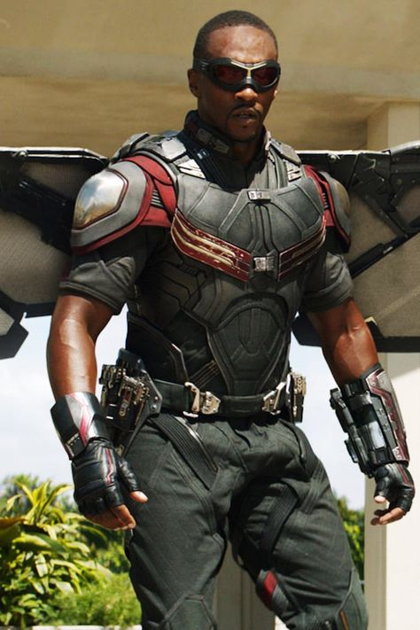 Falcon Outfit, Marvel Man, Falcon Marvel, Falcon And The Winter Soldier, Avengers Characters, Marvel Show, The Winter Soldier, The Falcon, Man Thing Marvel