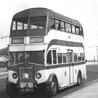 BLACKPOOL CORPORATION SUPORT VEHICLES  PRESENTED BY  HUDDERSFIELD PASSENGER TRANSPORT GROUP Double Deck Bus, Blackpool, Bus Coach, Passenger, Vehicles