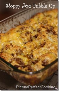 Sloppy Joe Bubble Up Sloppy Joes Biscuits, Kentucky Food, Baking Biscuits, Tuesday Recipes, Sloppy Joe Recipe, Sloppy Joe Casserole, Best Baking, Joe Recipe, Tasty Tuesday