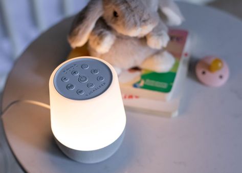 Duet White Noise Machine with Night Light and Wireless Speaker by Yogasleep Brown Noise, White Noise Machines, Pink Noise, White Noise Sound, Sleep Therapy, Noise Machine, White Noise Machine, Sound Machine, Light Works