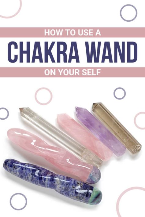 How To Use A Chakra Wand On Yourself — The Ultimate Guide Chakra Wand, Amethyst Chakra, The Seven Chakras, Healing Heart Quotes, Healing Wands, Healing Scripture, Cleansing Crystals, Herbal Magic, Seven Chakras