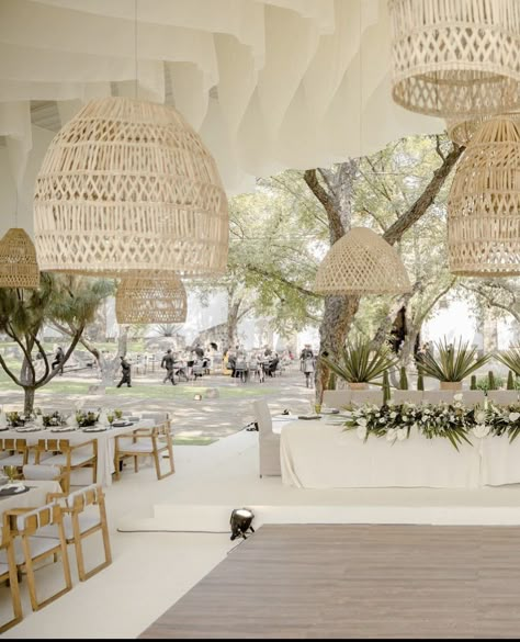 Wedding Ceiling Decorations, Bamboo Chandelier, Wedding Ceiling, Outdoor Restaurant Design, Indoor Wedding Receptions, Dream Wedding Decorations, Wedding Backdrop Design, Lighting Chandelier, Umbrella Wedding