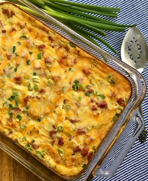 AN EASY, HEARTY FARMER’S CASSEROLE FOR BRUNCH Farmers Casserole Recipe, Farmer Casserole, Casserole For Brunch, Farmers Casserole, Couscous Salad Recipes, Breakfast Specials, Ham Cheese, Eggs Recipe, Salad With Sweet Potato