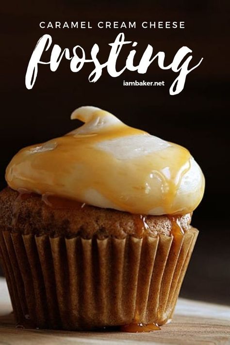 Looking for frosting recipes that go perfectly with your apple desserts? Try this Caramel Cream Cheese Frosting. Delight your friends and family with this easy frosting recipe. Desserts Board, Caramel Cream Cheese Frosting, Dream Bakery, Icing Recipes, Easy Frosting, Frosting Recipes Easy, Easy Caramel, Baking 101, Caramel Cream