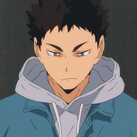 Haikyuu Iwaizumi, Haikyuu X Reader, Iwaizumi Hajime, Anime Haikyuu, Haikyuu Karasuno, Boys Love, Haikyuu Characters, Anime Baby, Anime Screenshots