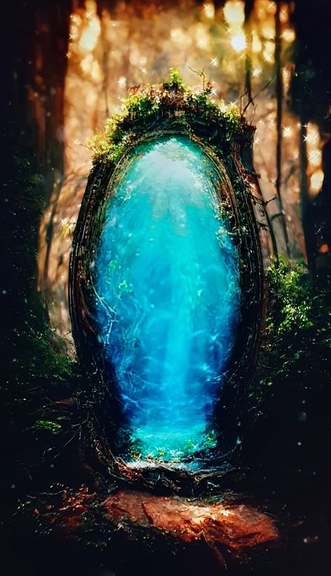 Dark Fairy Core, Magic Portal, Teaching Graphic Design, Portal Art, Fantasy Wizard, Fairytale Photography, Stone Arch, Fantasy Places, Art Prompts