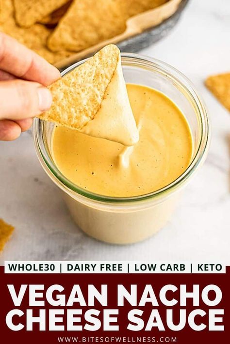 Dairy Free Nacho Cheese, Vegan Nacho Cheese Sauce, Queso Sauce, Vegan Nacho Cheese, Dairy Free Queso, Vegan Cheese Sauce Recipe, Vegan Cashew Cheese, Vegan Nachos Cheese, Vegan Queso