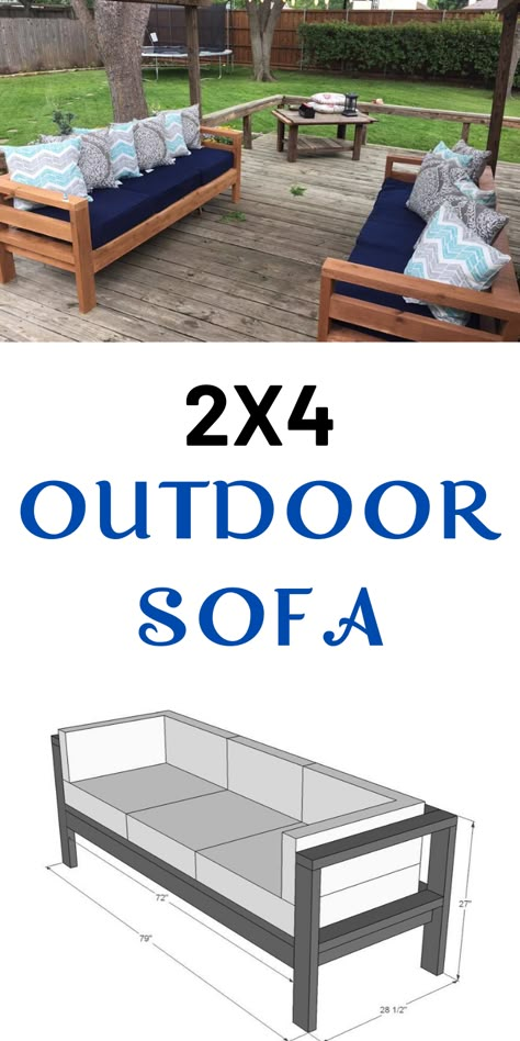 2x4 Outdoor Sofa, Outdoor Sofa Diy, Koti Diy, Restaurant Patio, Decor Ikea, Outdoor Couch, Diy Holz, Diy Sofa, Outdoor Coffee Tables