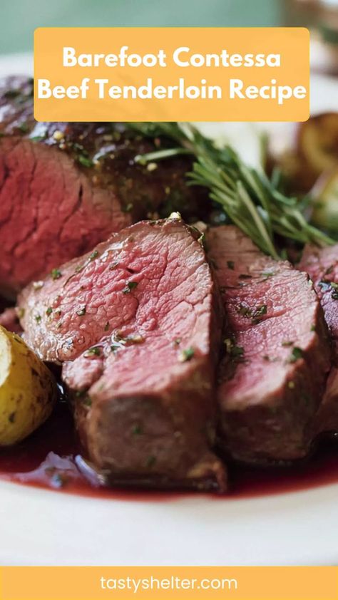 Barefoot Contessa Beef Tenderloin Recipe – Tasty Shelter Ina Garten Beef Tenderloin Recipes, Ina Garten Beef Tenderloin, Tenderloin Recipes Oven, Slow Roast Beef, Perfect Beef Tenderloin, Beef Tenderloin Recipe, Whole Beef Tenderloin, Beef Entrees, Barefoot Contessa Recipes