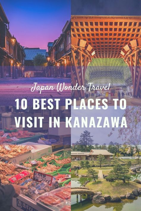 The best things to do in Kanazawa! Japan Scenery, Kanazawa Japan, Visit Tokyo, Japan Itinerary, 99 Percent, Japan Vacation, Japan Travel Guide, Travel Japan, Wakayama