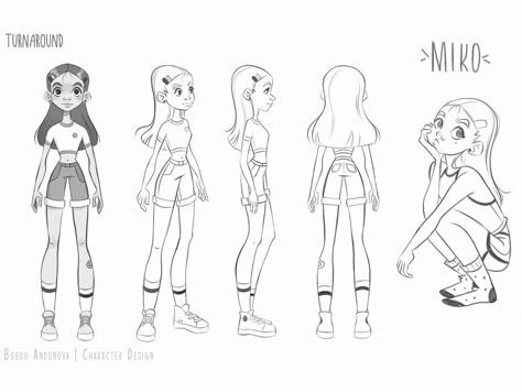 Bobbo Andonova | Dribbble Character Turnaround, Character Model Sheet, Character Design Sketches, Character Model, Character Designer, Chara Design, 캐릭터 드로잉, Model Sheet, Character Sketches