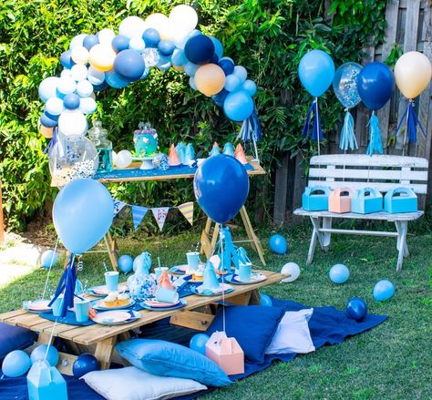 With the launch our our new Bluey Party Collection we created this super sweet and simple Bluey-inspired picnic party that you can easily… | Instagram Party Streamer, Paw Birthday, Bluey Party, Picnic Birthday Party, Cake Table Decorations, Picnic Birthday, Ocean Party, Mini Balloons, Party Bundles