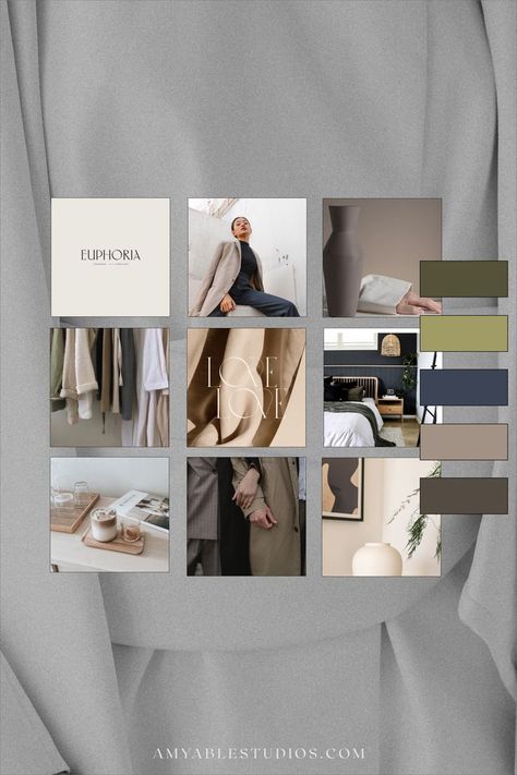 Moodboard For Clothing Brand, Instagram For Clothing Brand, Clothing Brand Mood Board Inspiration, Clothes Presentation Ideas, Clothing Brand Presentation, Fashion Brand Post Ideas, Clothing Brand Content Ideas For Instagram, Moodboard Clothing Brand, Clothing Brand Photoshoot Ideas Aesthetic