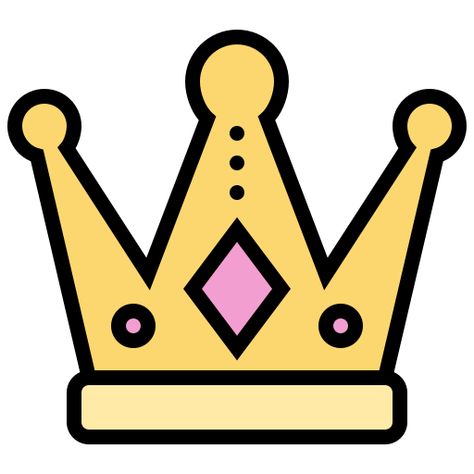 Crown Icon, Cute Crown, Crown Illustration, Overlays Cute, Insta Icon, Super Deal, Animated Drawings, Lol Dolls, Icon Download