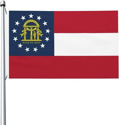 Georgia State Flag, Georgia State, State Flags, Georgia, Flag