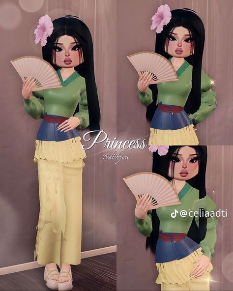 Mulan Dress, Duo Dress, Outfits Hacks, Dress Impress, Roblox Dress, Famous Dress, Outfit Hacks, Winter Outfits Aesthetic, Royale High Outfits