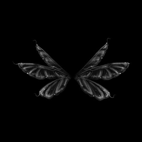 Black Fairy Wings Aesthetic, Gothic Fairy Wings, Fairy Wings Black, Dark Fairy Wings, Goth Fairy Aesthetic, Fairy Wings Png, Goth Wings, Black Fairy Wings, Shadow Character