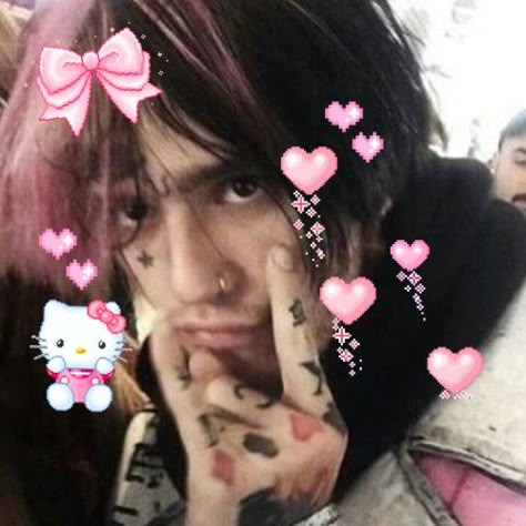 Lil Tracy, A Girl, Hello Kitty, Kitty, Tattoos, Hair, Pink