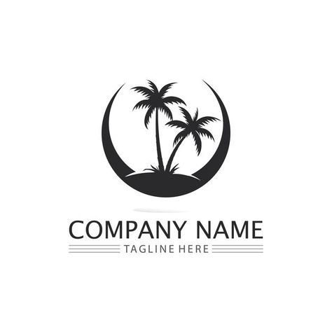 Palm Tree Logo Design Ideas, Spanish Logo Design, Palm Leaf Logo, Living Logo, Palm Tree Icon, Screen Savers Wallpapers Backgrounds, Liberty Logo, Palm Tree Logo, Palm Logo