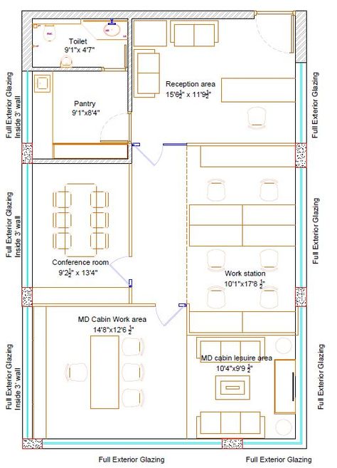 Spectacular And Enduring Office Design Interior | Tulika Design Studio - The Architects Diary Interior Design Office Studio Plan, Best Office Space Design, Office Of Interior Designer, Office Plan Layout Design, Commercial Office Design Plan, Office Interior Design Floor Plan, Interior Space Planning, Architectural Office Plan, Office For Interior Designer