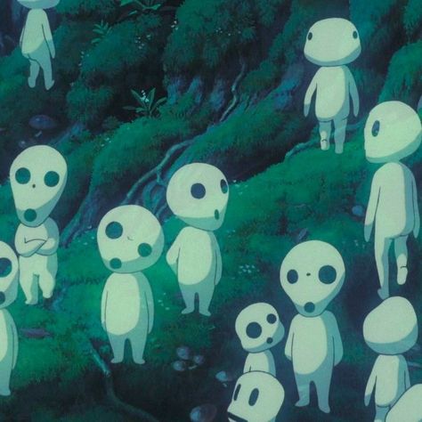 Ghibli Icons, Princess Mononoke, In The Woods, Trees, Internet, Energy, Tumblr, Memes, Art