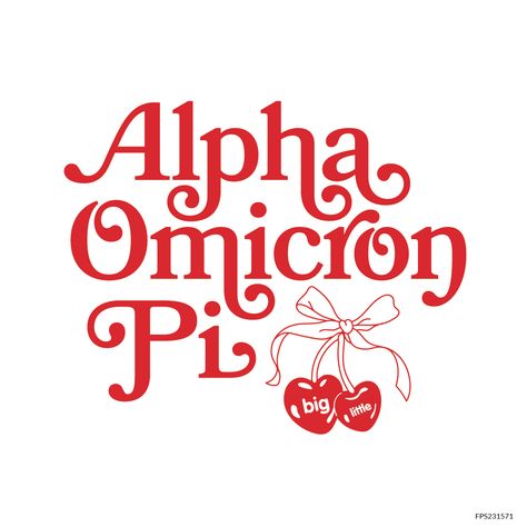 Design unique and trendy custom merch for your Greek organization from Fresh Prints! Submit a proof request to get a free mockup of your design today.   Alpha Omicron Pi designs | Alpha Omicron Pi apparel | custom apparel | greek apparel | Sorority designs | Big Little Reveal designs  |Big Little Reveal apparel | cherry | cherries | cute | ribbon | text | font | script | Alpha Omicron Pi | Big Little Reveal | Sorority | Sisterhood | Greek Life  #shirtjustgotcrazy #freshprints Alpha Omicron Pi Graphics, Aoii Sorority, Sorority Themes, Custom Merch, Big Little Basket, Sorority Sisterhood, Sorority Ideas, Cute Ribbon, Alpha Omicron Pi