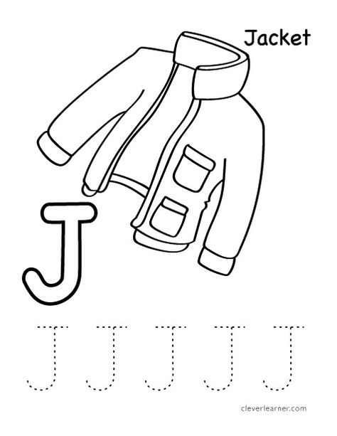 J Coloring Pages, Practice Writing Sheets, Letter Writing For Kids, Letter J Activities, Letter J Crafts, Coloring Pages For Preschool, Alphabet Letter Activities, J Craft, Funny Children